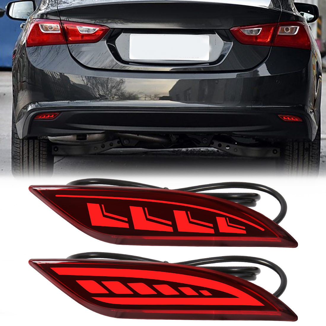 Car Accessories Xl - LED Rear Bumper Lights For Chevrolet