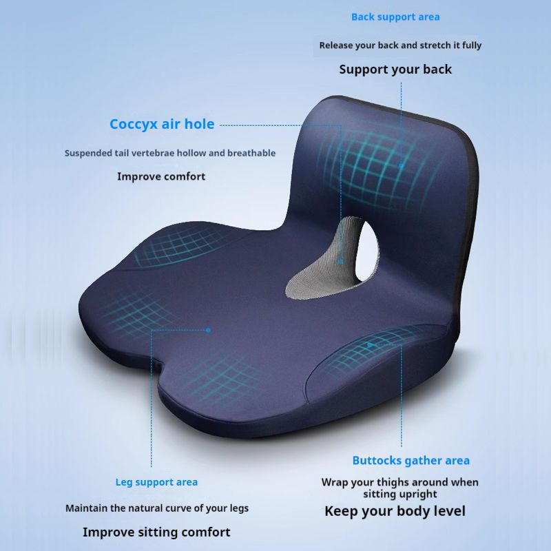 Car Seat Cushion Memory Foam - Car Main Driver Seat Booster Seat