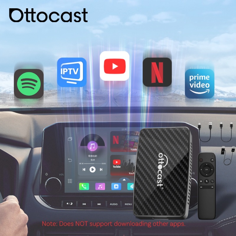 Car Accessories Youtube - Ottocast Play2video Pro Android Auto Wireless