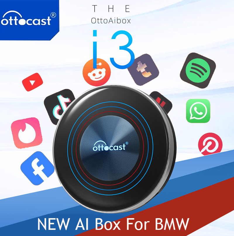 OTTOCAST i3 Carplay Ai Box Wir - Car Accessories Youtube avis et prix