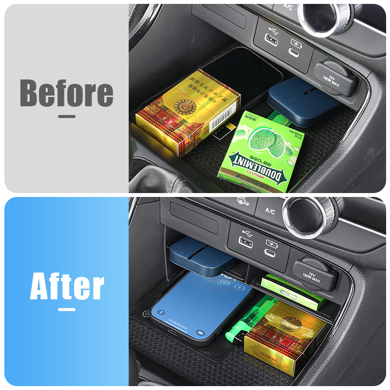 Car Central Console Storage Bo - Car Accessories Honda avis et prix