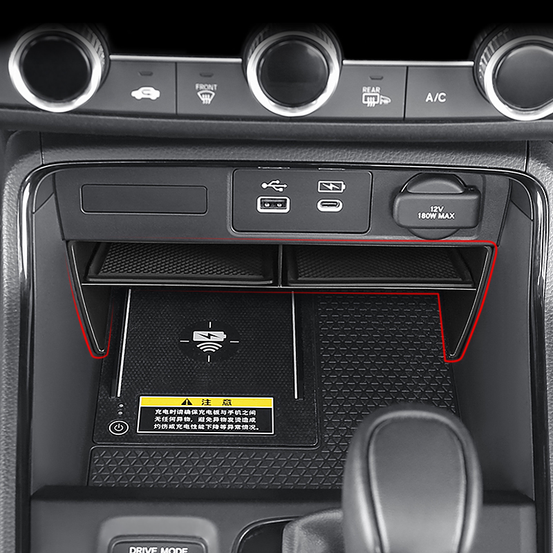 Car Central Console Storage Bo - Car Accessories Honda avis et prix