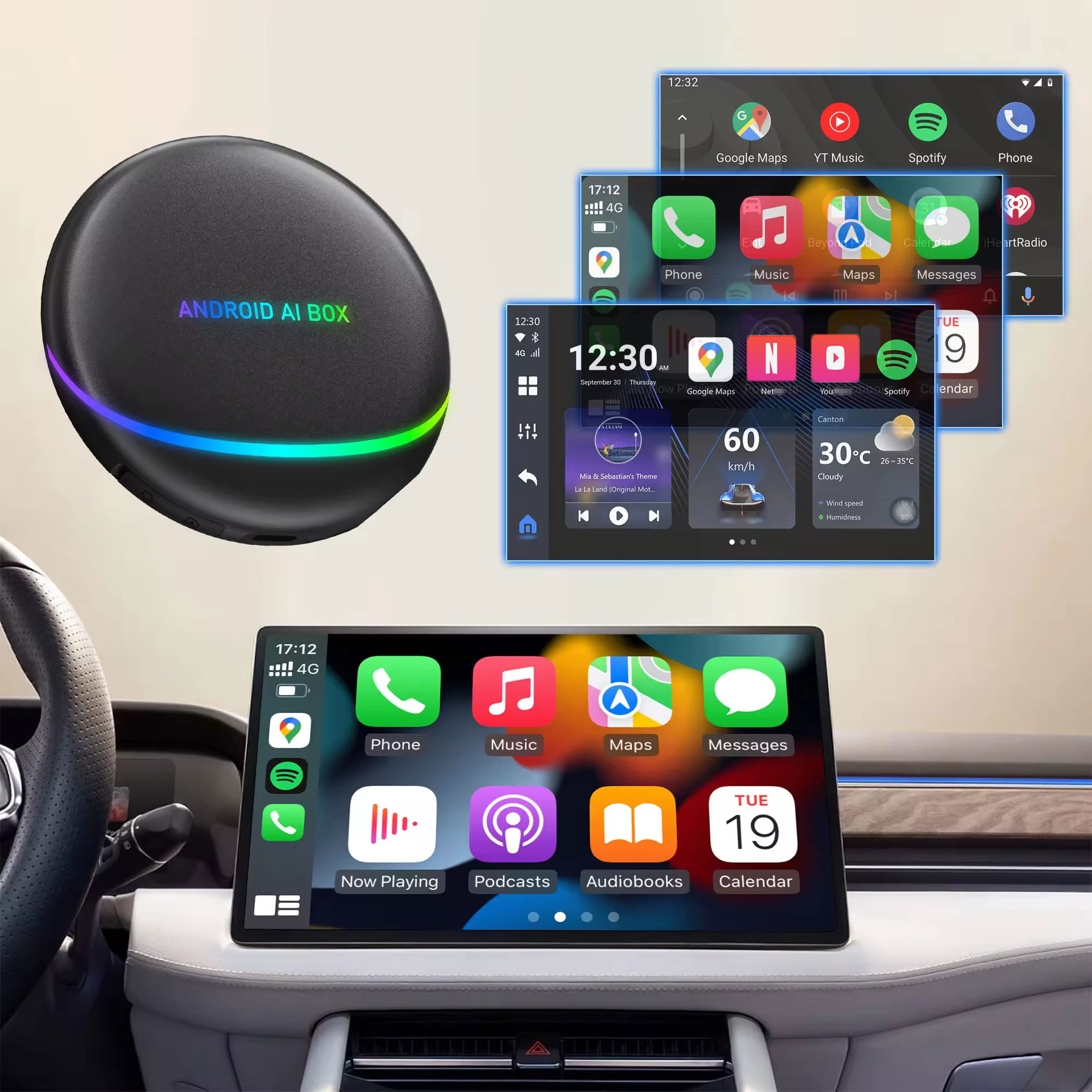 Carplay TV Ai Box Wireless And - Car Accessories Youtube avis et prix
