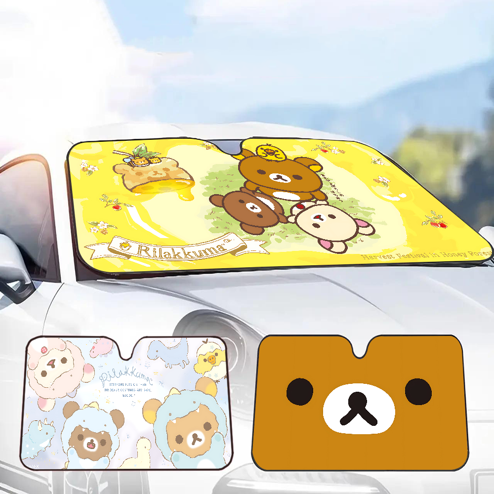 Kawaii Rilakkuma Bear Windshie - Car Accessories Window avis et prix