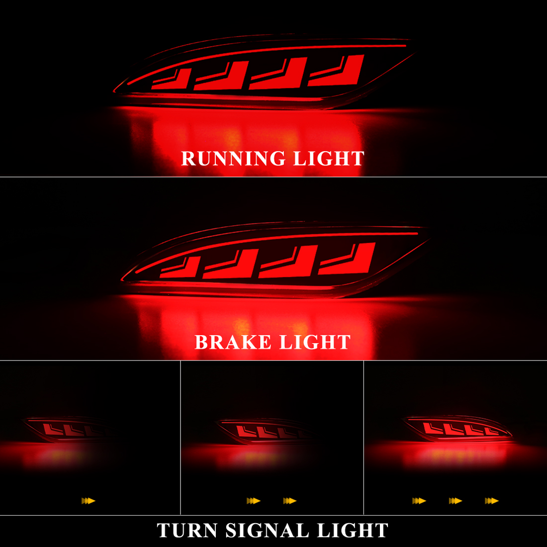 LED Rear Bumper Lights For Che - Car Accessories Xl avis et prix