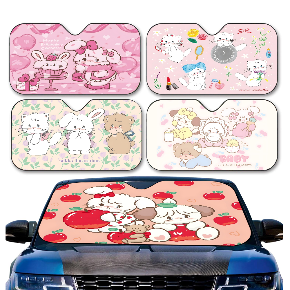 Mikko Anime Cartoon Car Sunsha - Car Accessories Window avis et prix