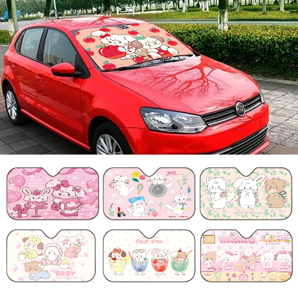 Mikko Anime Cartoon Car Sunsha - Car Accessories Window avis et prix
