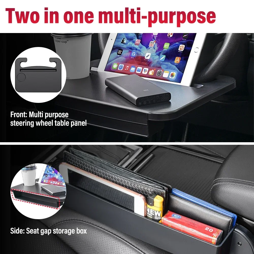 Multi-used Car Tray Laptop Des - Car Seat Organizer avis et prix