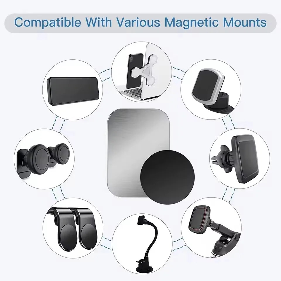 Metal Plate Disk For Magnetic  - Car Accessories Phone Holder avis et prix