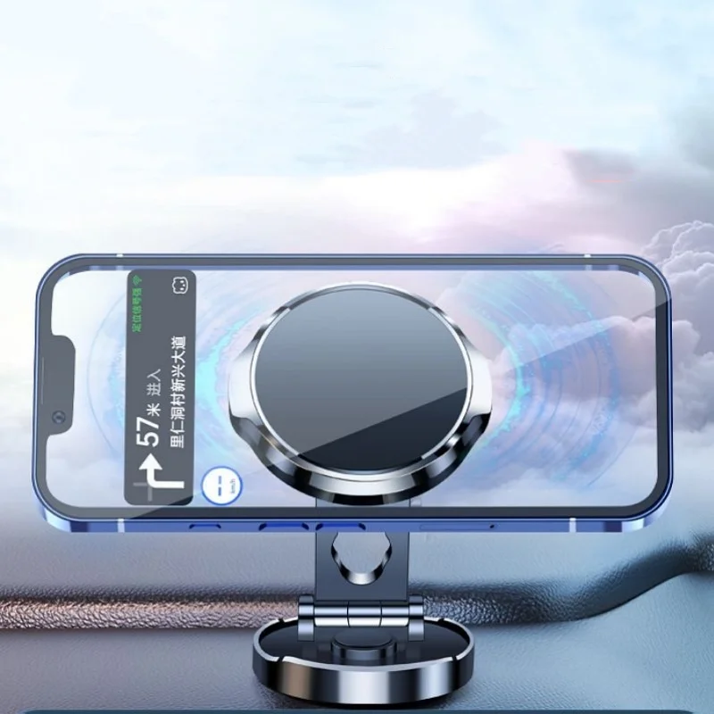 Round Folding Magnetic Car Hol - Car Accessories Phone Holder avis et prix