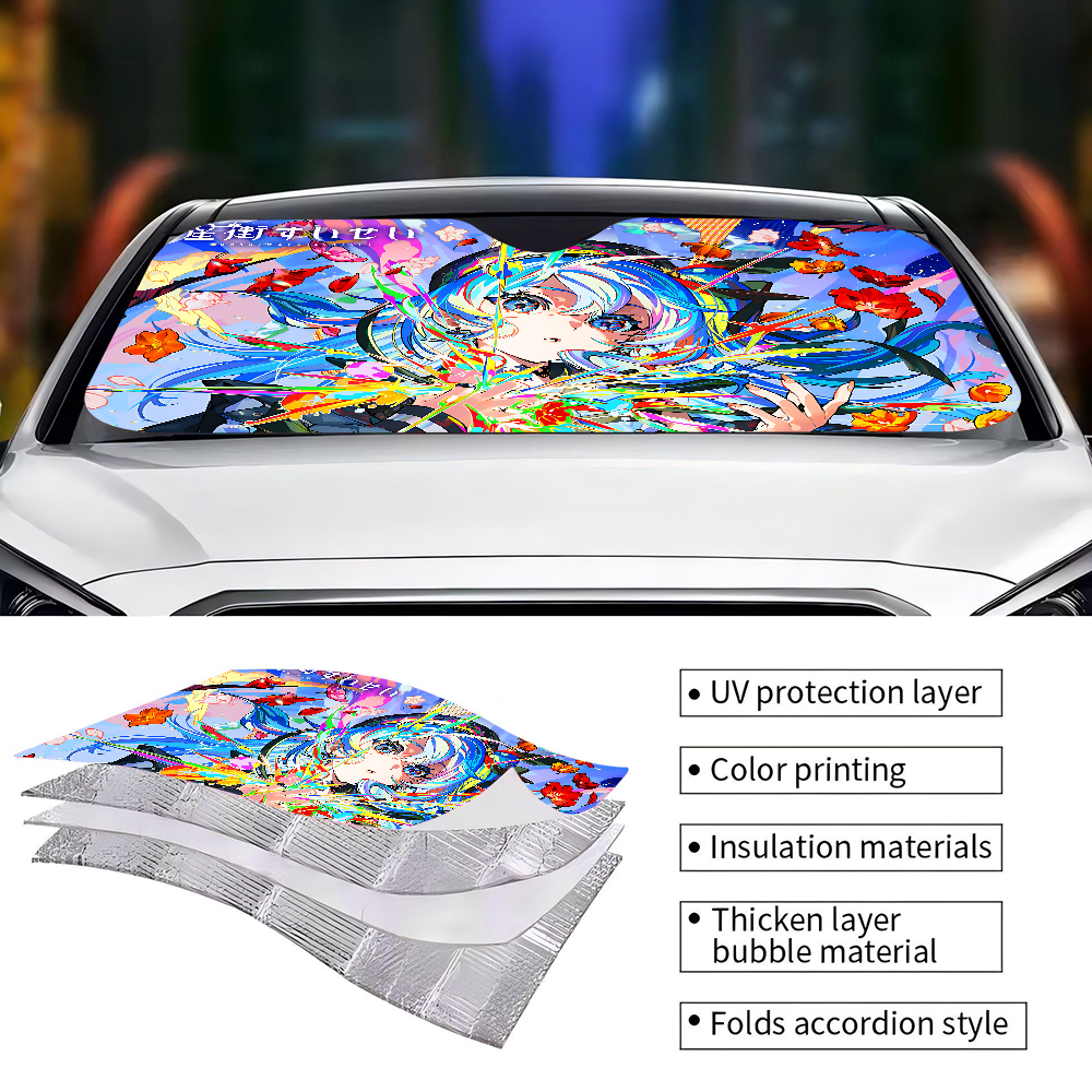 Hoshimachi Suise Anime Windshi - Car Accessories Window avis et prix