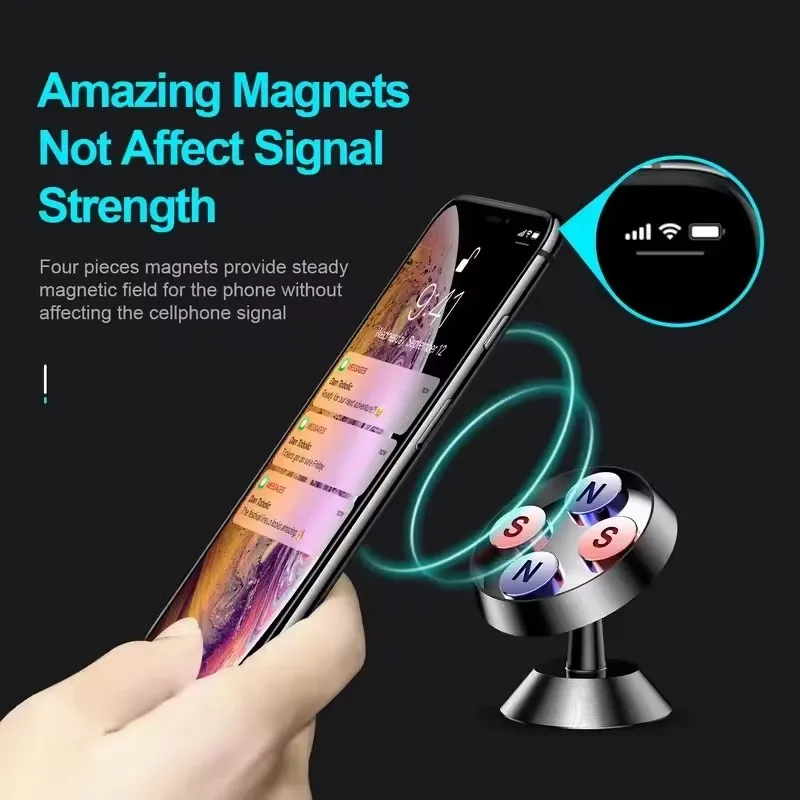 Magnetic Car Phone Holder Magn - Car Accessories Phone Holder avis et prix