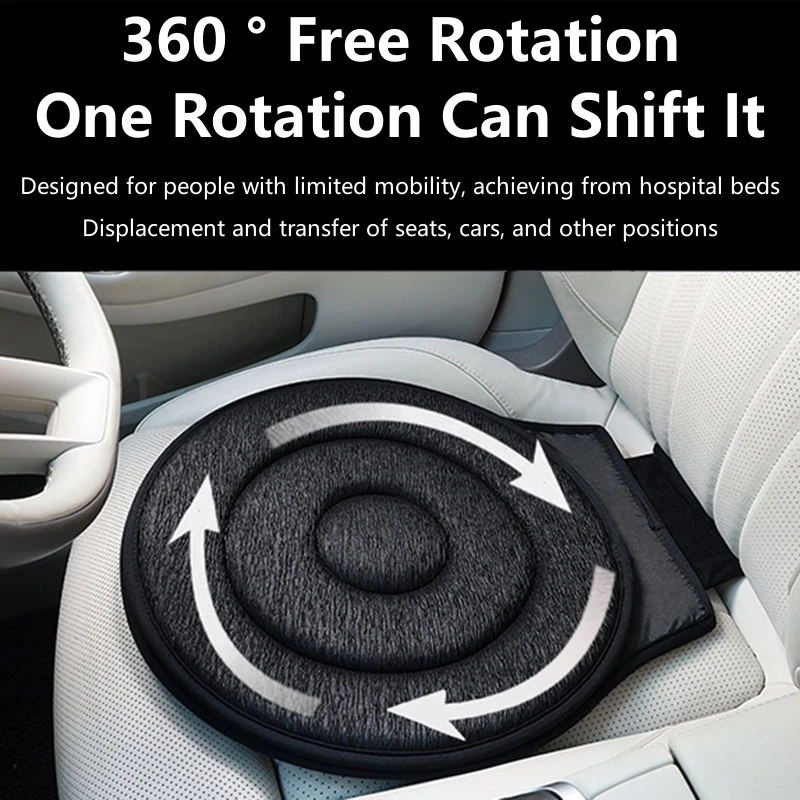 360 Degree Rotating Seat Cushi - Car Seat Cushion Memory Foam avis et prix