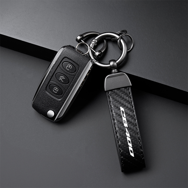 Leather Motorcycles keychain h - Car Accessories Honda avis et prix