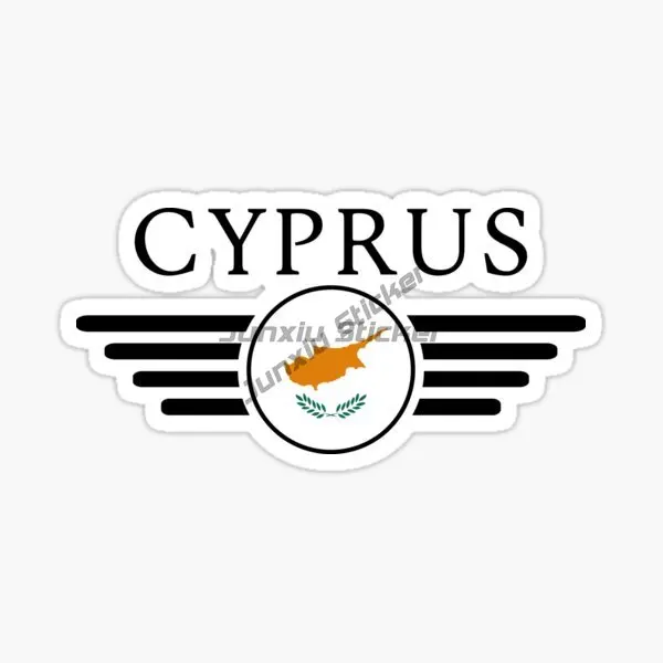 Creative Cyprus Flag Map Water - Car Accessories Cyprus avis et prix