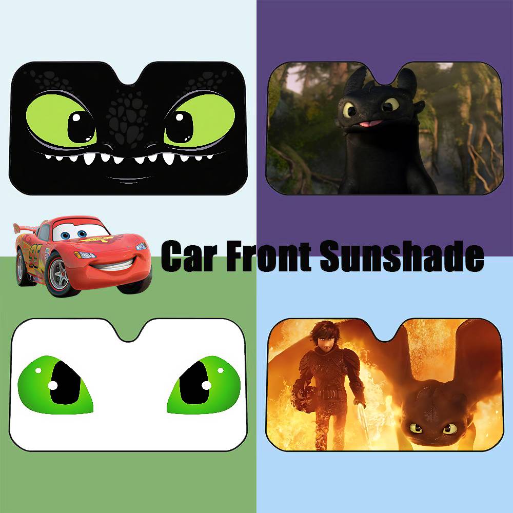 Cartoon EYE Toothless Windshie - Car Accessories Window avis et prix