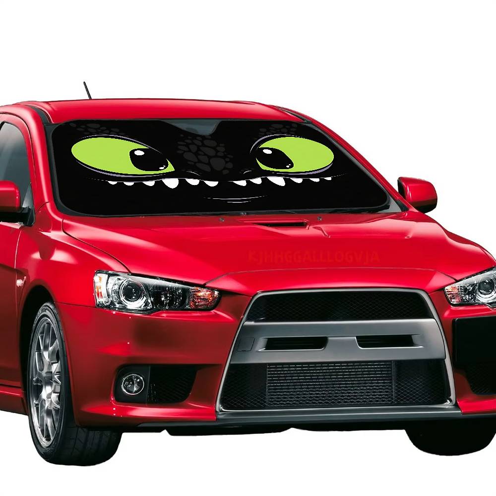 Cartoon EYE Toothless Windshie - Car Accessories Window avis et prix