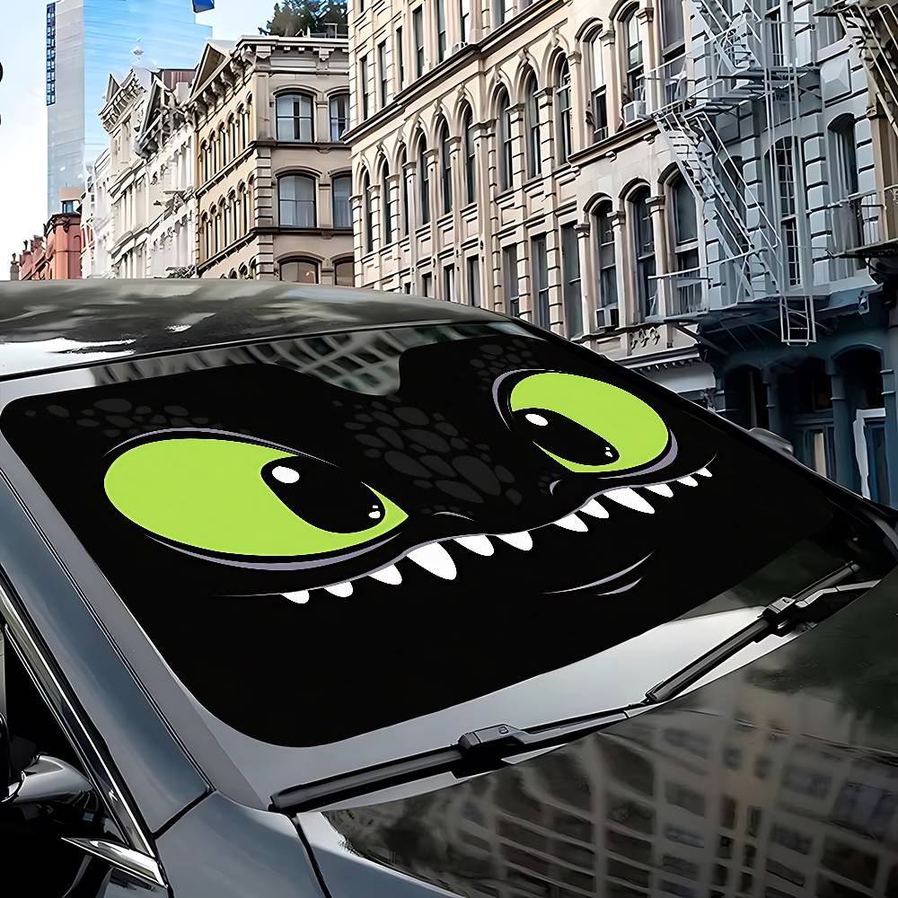 Cartoon EYE Toothless Windshie - Car Accessories Window avis et prix