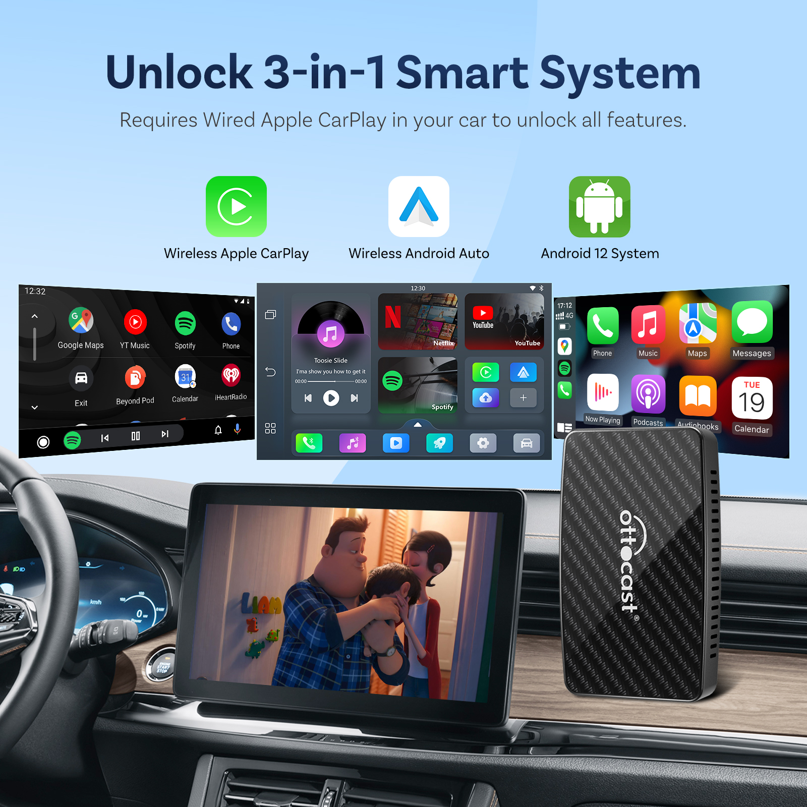 Ottocast Play2video Pro Androi - Car Accessories Youtube avis et prix