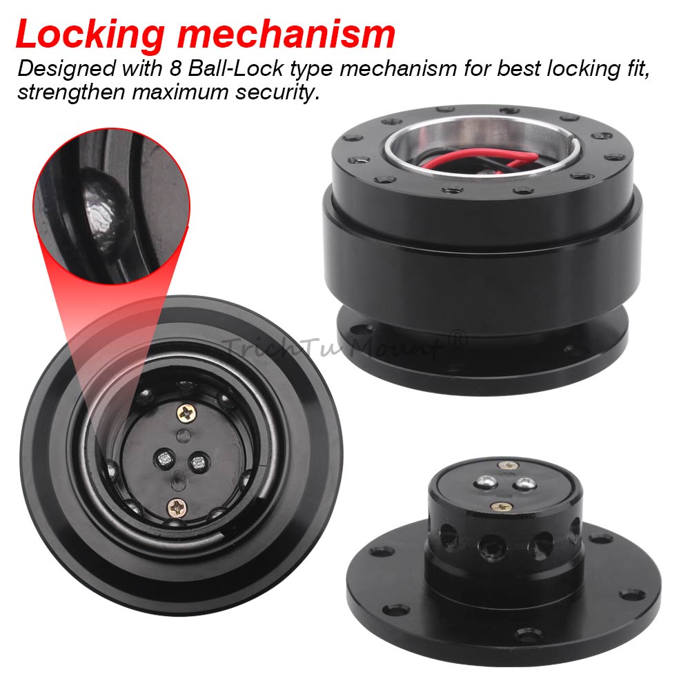 6 Hole Quick Release Steering  - Car Accessories Honda avis et prix