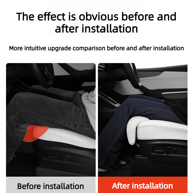 Full-Wrap Extended Leg Rest Cu - Car Seat Cushion Memory Foam avis et prix