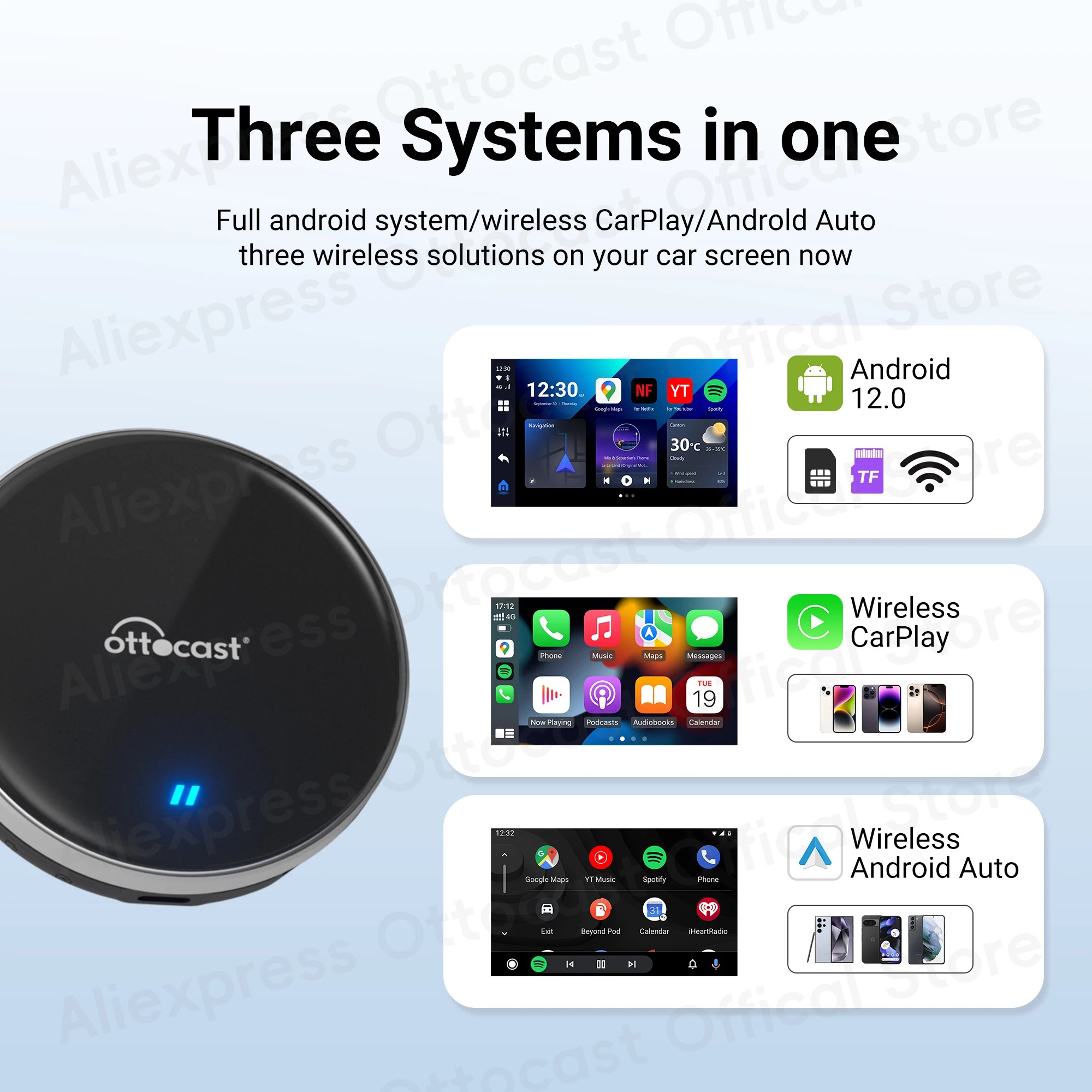 OTTOCAST New P3 Lite OttoAiBox - Car Accessories Youtube avis et prix