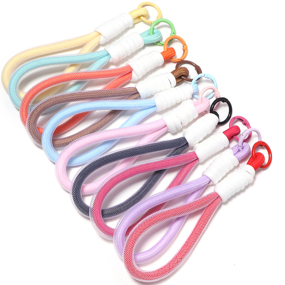 2pcs Hand Woven Keychain For M - Car Accessories Phone Holder avis et prix