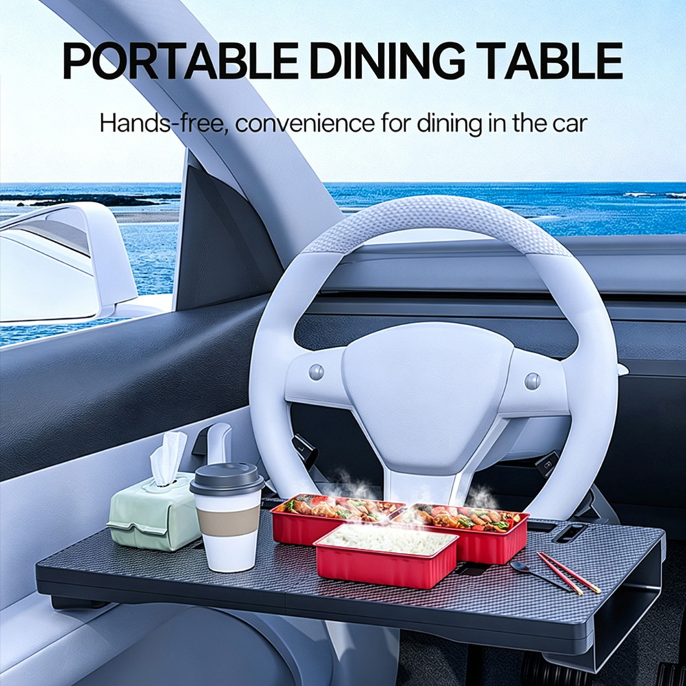 2-in-1 Foldable Car Steering W - Car Seat Organizer avis et prix