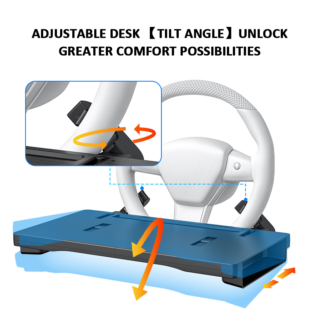 2-in-1 Foldable Car Steering W - Car Seat Organizer avis et prix