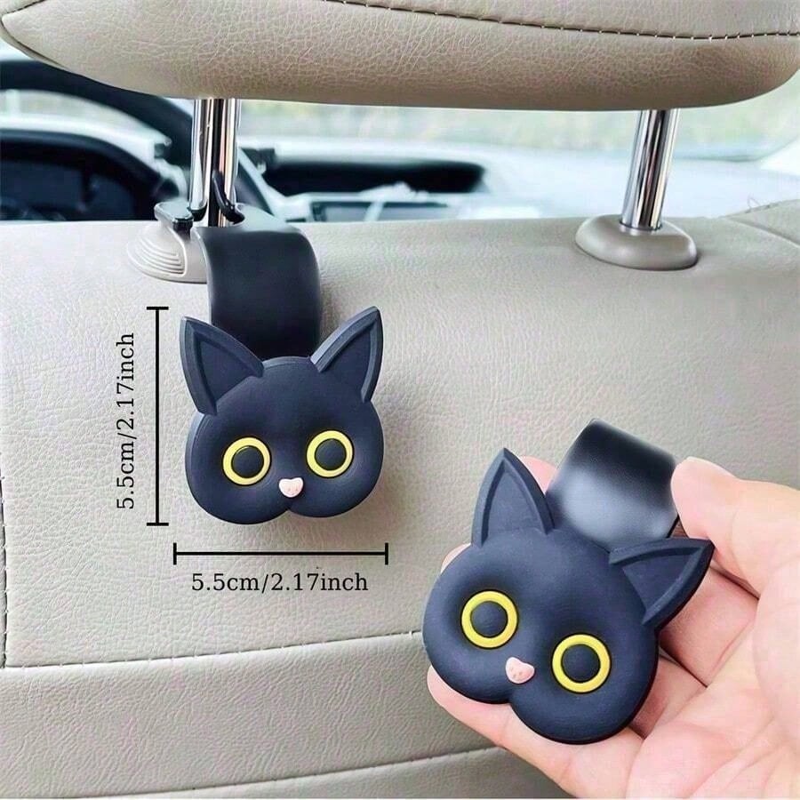2pcs 3D Cartoon Cat Car Seat H - Car Seat Organizer avis et prix