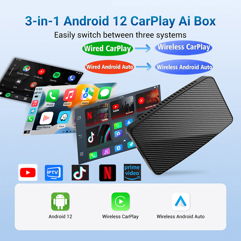 Ottocast Play2video Pro Ai Box - Car Accessories Youtube avis et prix