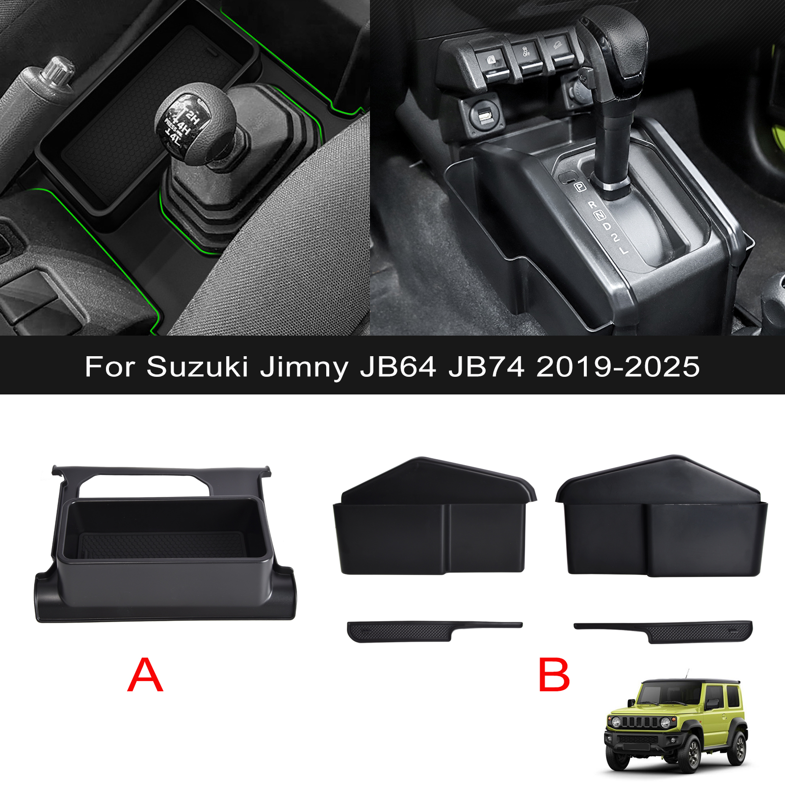 Car Gear Shift Side Storage Bo - Car Accessories Phone Holder avis et prix