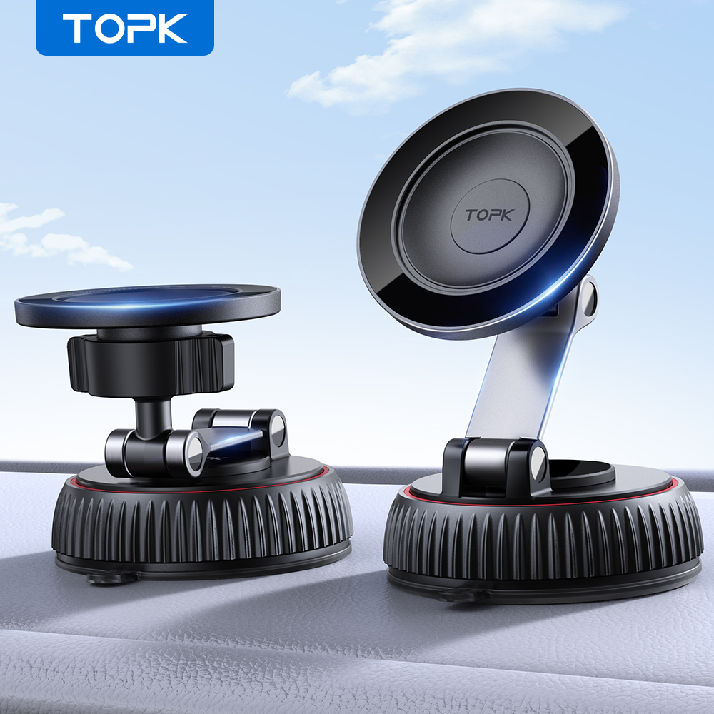 TOPK Magnetic Car Phone Mount  - Car Accessories Phone Holder avis et prix