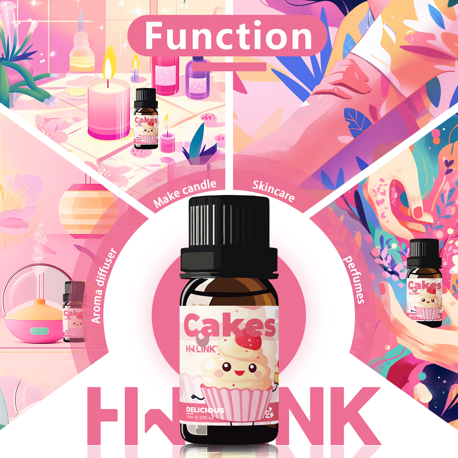10ml Cakes Essential Oils Perf - Car Accessories Perfume avis et prix