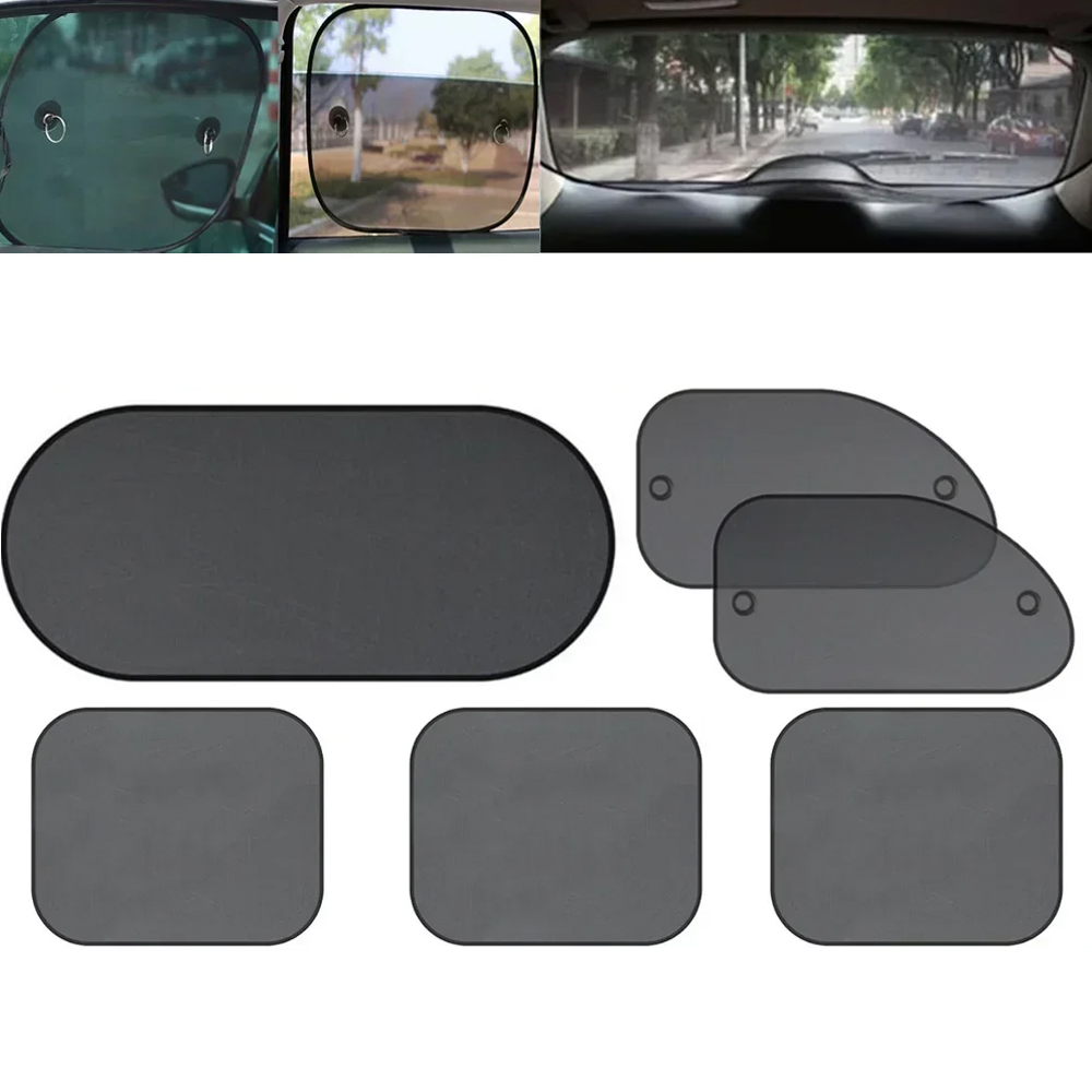 1Set Black Window Curtain Side - Car Accessories Window avis et prix