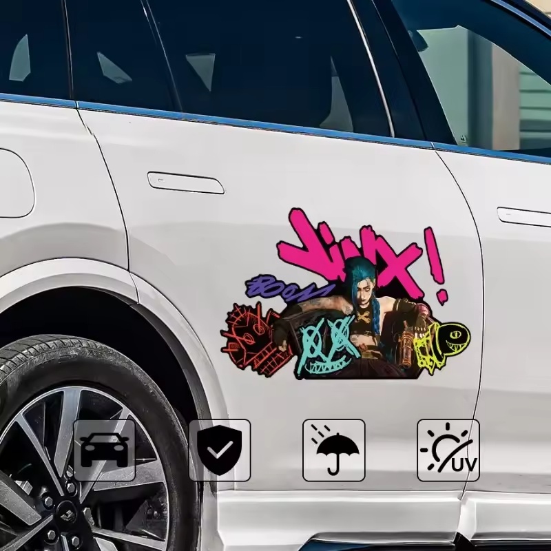 Arcane Jinx Graffiti Reflectiv - Car Accessories Window avis et prix