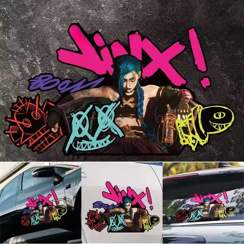 Arcane Jinx Graffiti Reflectiv - Car Accessories Window avis et prix