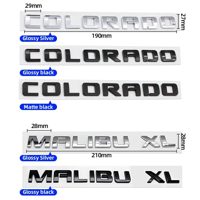 3D ABS Emblem Car Body Rear Tr - Car Accessories Xl avis et prix