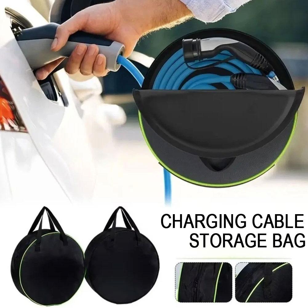 Durable Round Car Charge Cable - Car Cable Organizer avis et prix