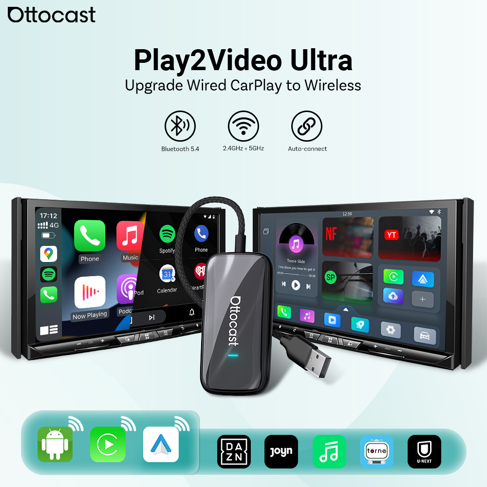 OTTOCAST Play2Video Ultra Wire - Car Accessories Youtube avis et prix