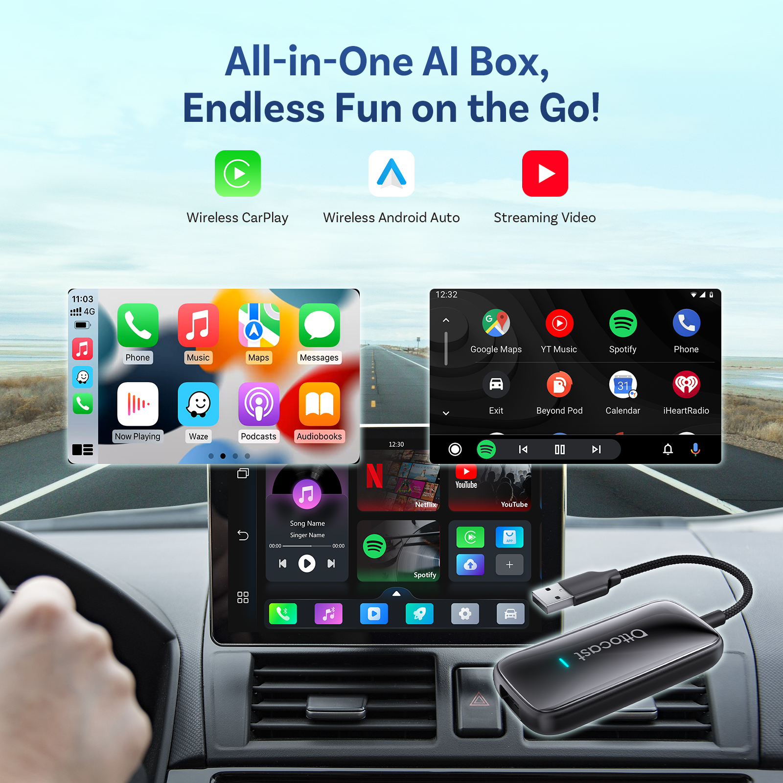 OTTOCAST Play2Video Ultra Wire - Car Accessories Youtube avis et prix
