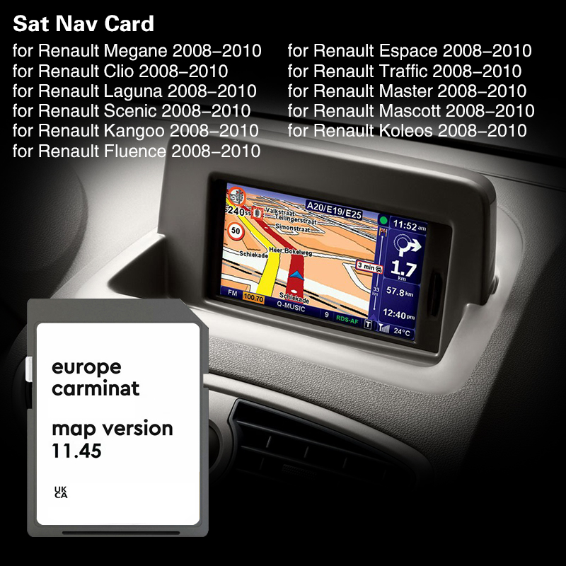 Carminat 11.45 For Renault Lag - Car Accessories Cyprus avis et prix