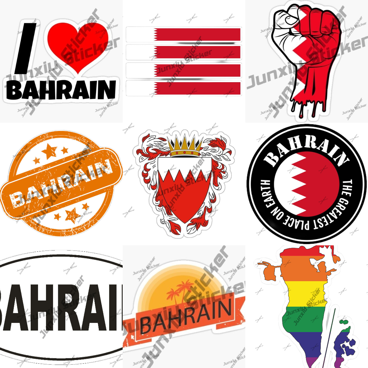 Coat of Arms of The Kingdom of - Car Accessories Bahrain avis et prix