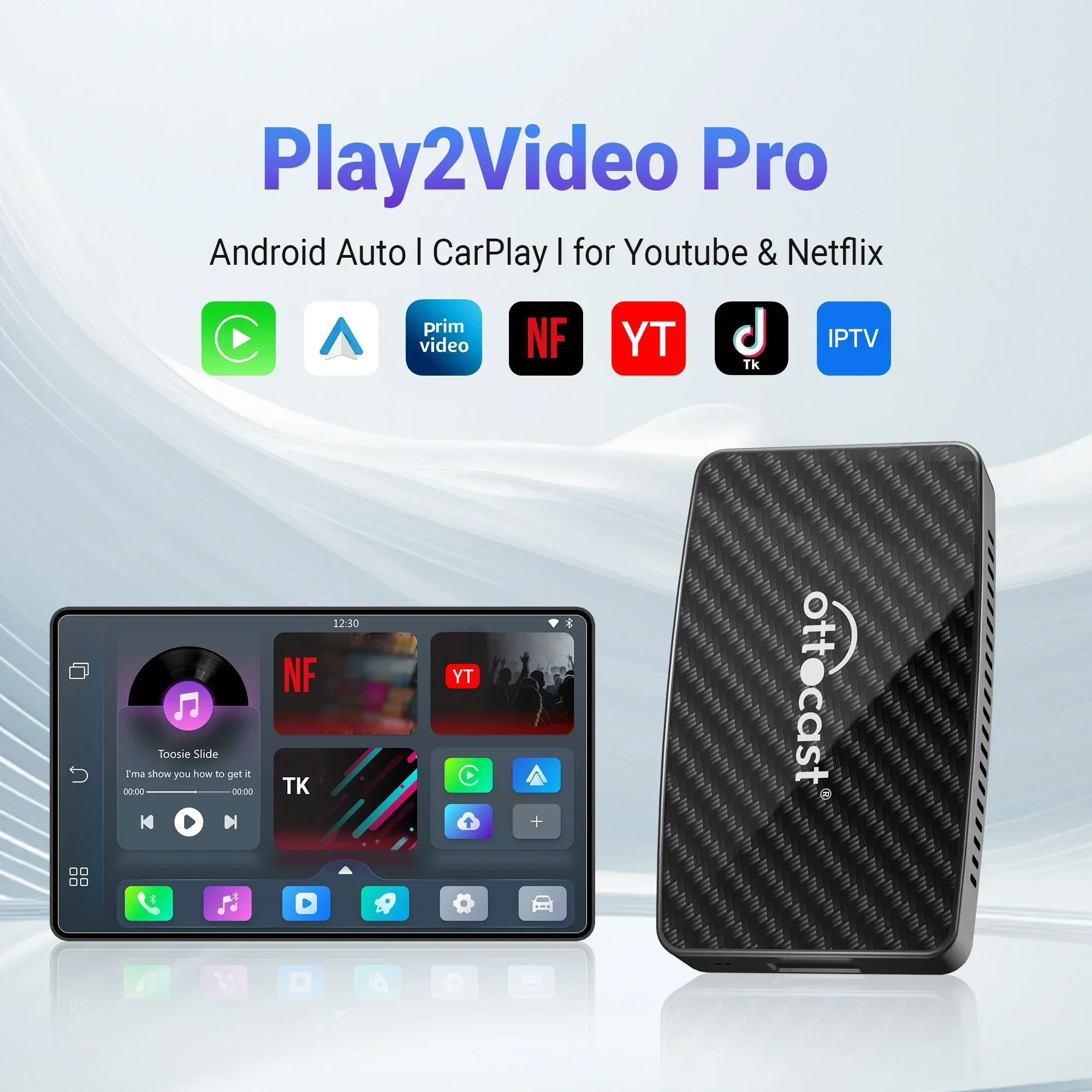 OTTOCAST Play2Video Pro Wirele - Car Accessories Youtube avis et prix
