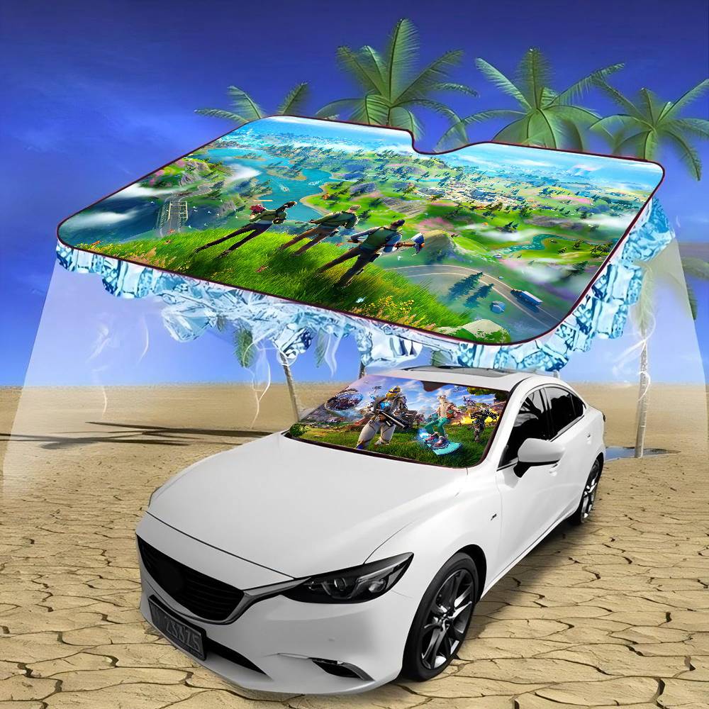 Cartoon Game F-FortniteS Car W - Car Accessories Window avis et prix