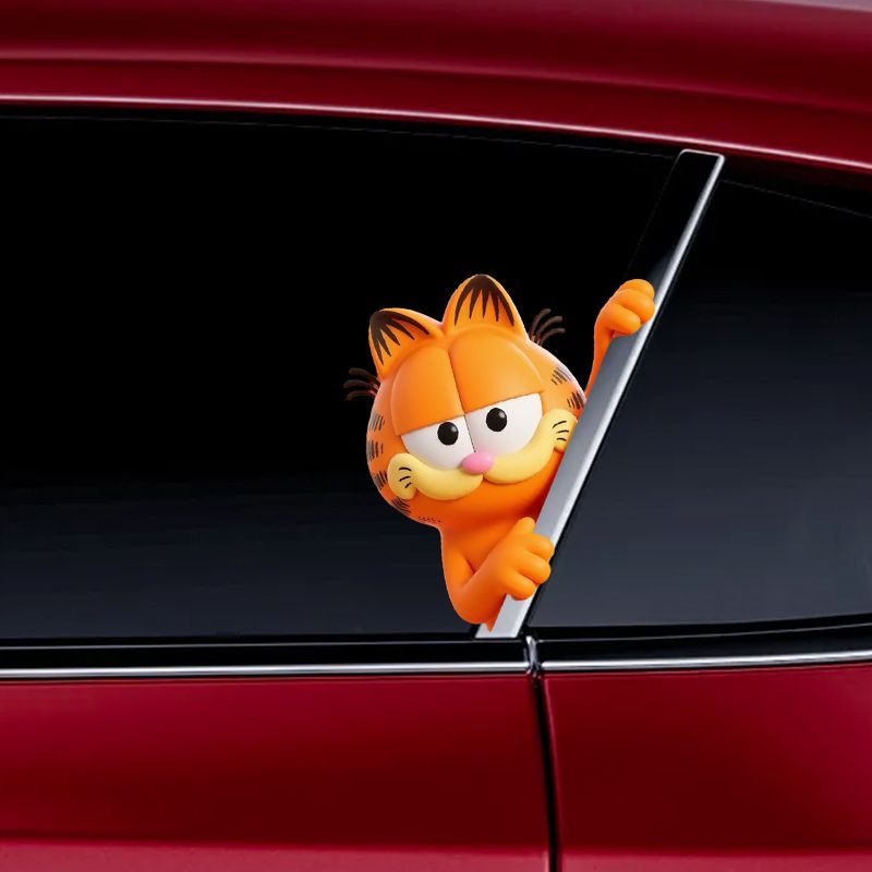 Garfield anime cartoon cute fu - Car Accessories Window avis et prix