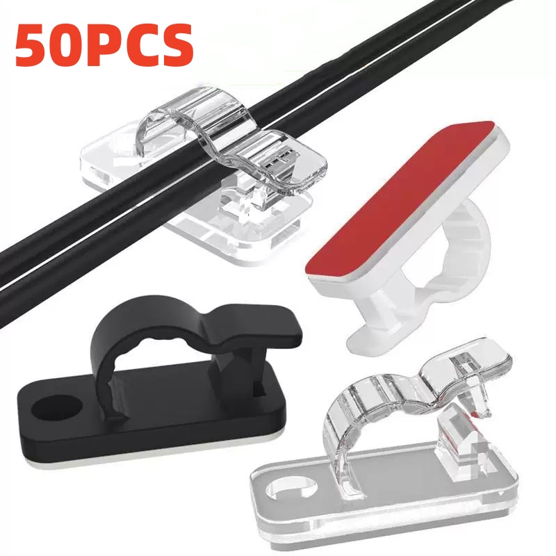 10/50Pcs Self Adhesive Cable C - Car Cable Organizer avis et prix
