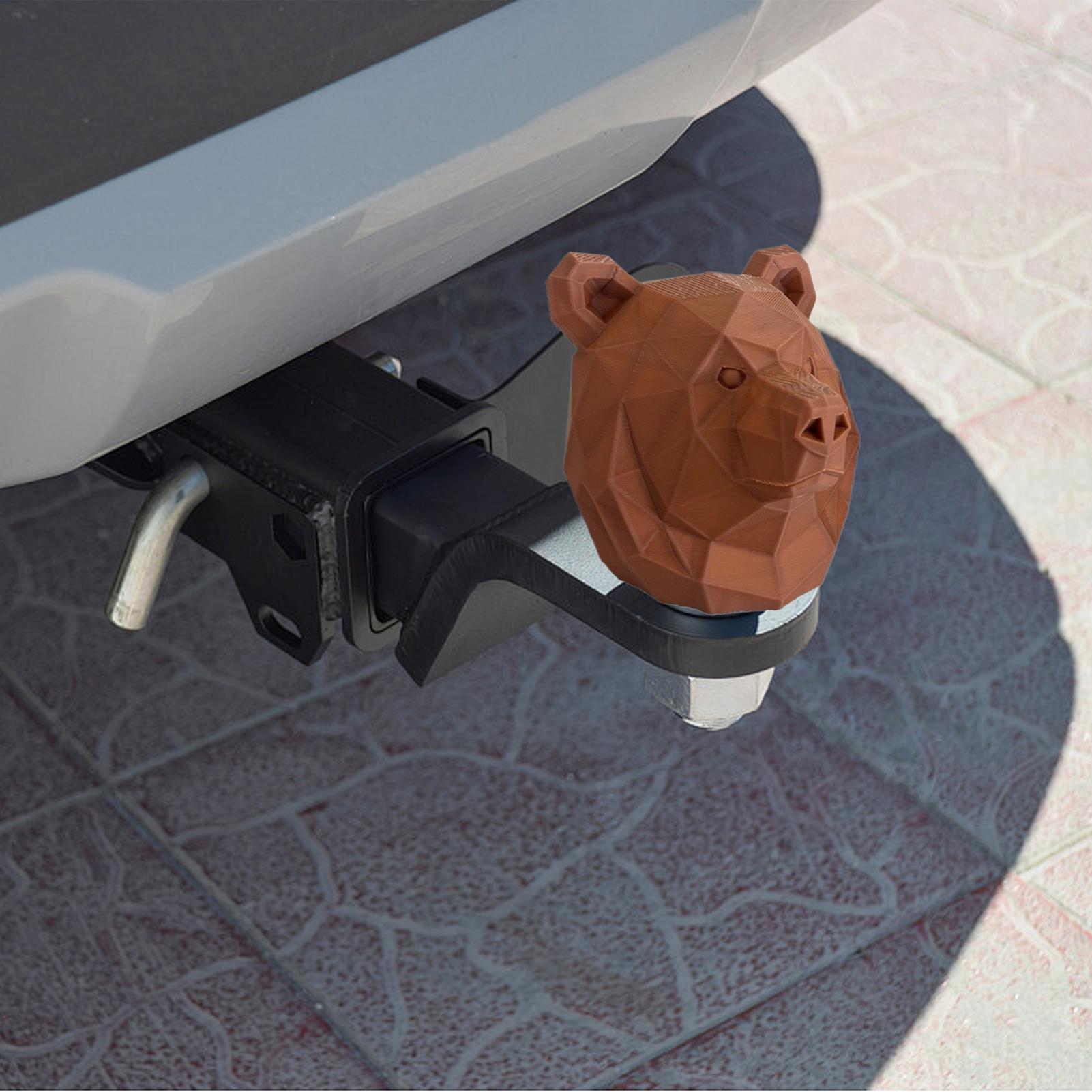 Trailer Hitch Cap Bear Head 2i - Car Accessories Youtube avis et prix