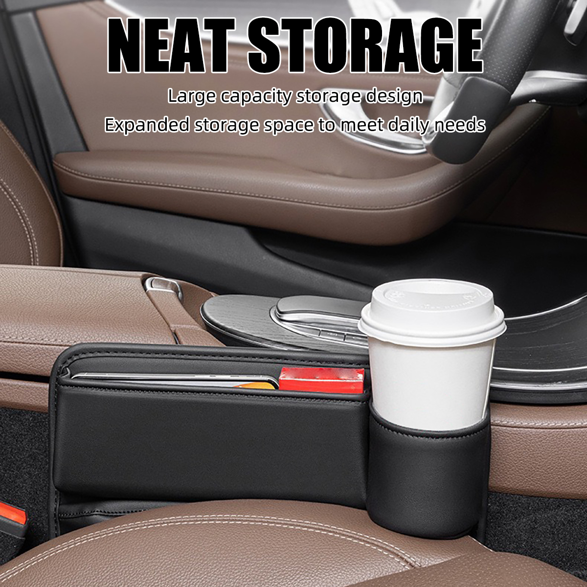 Universal Car Seat Gap Organiz - Car Seat Organizer avis et prix