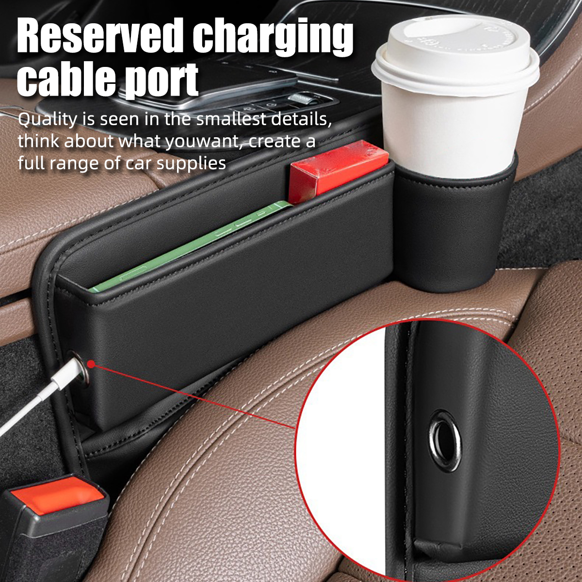 Universal Car Seat Gap Organiz - Car Seat Organizer avis et prix